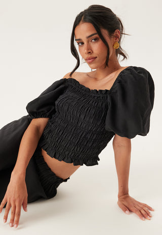 Smock Modal Blouse