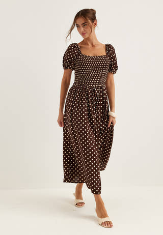 Smock Viscose Dress