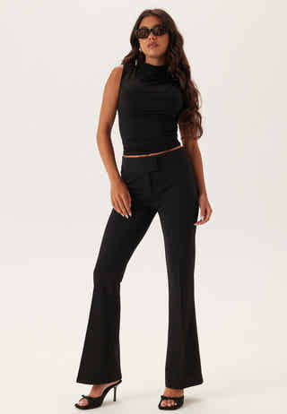 Soft Suit Flared Trousers