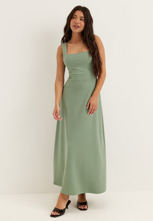 Square Neck Corset Dress