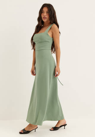 Square Neck Corset Dress