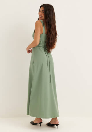 Square Neck Corset Dress