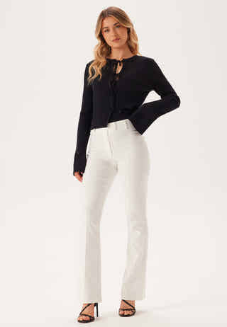 Stretchy Back Pocket Trousers