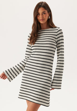 Striped Short Dress