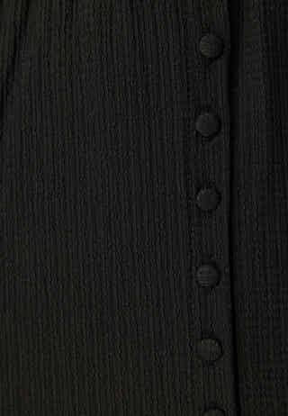 Structure Button Midi Dress