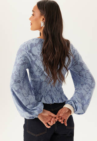 Structure Floral Smock Top