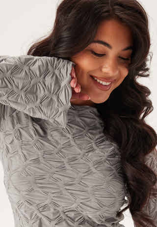 Structure Long Sleeve Top