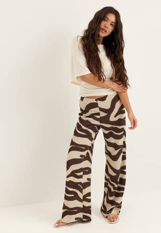 Structure Wide Trousers