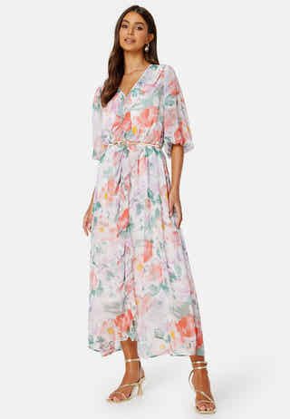 Summer Luxe Frill Maxi Dress