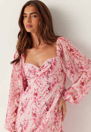 Twist Detail Maxi Dress