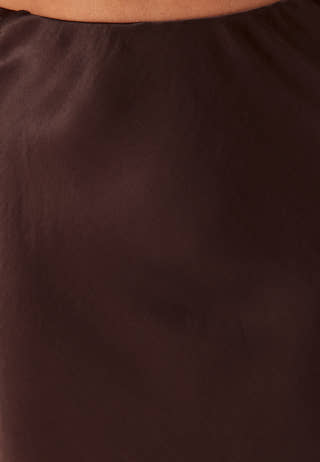 Viscose Satin Lace Skirt