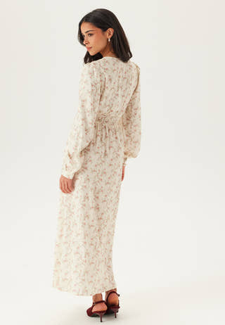 Viscose V-neck Maxi Dress