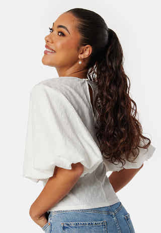 Volume Sleeve Blouse