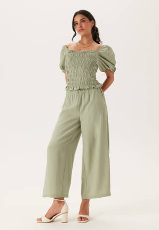 Wide Ankle Modal Trousers