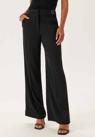 Wide Leg Adjustable Trousers