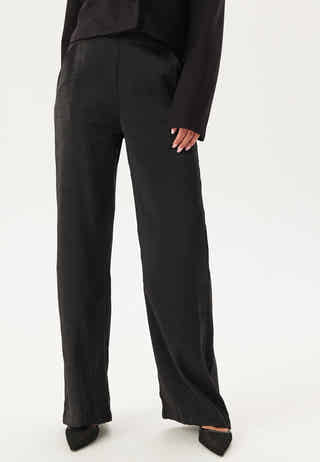 Wide Leg Shimmer Trousers