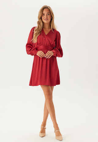 Wrap L/S Dress