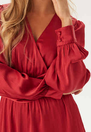 Wrap L/S Dress