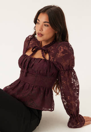 Peplum Blouse