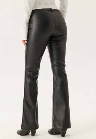PU Bootcut Trousers