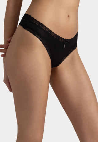 Essential Microfibre Thong 5-pack
