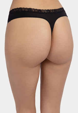 Essential Microfibre Thong 5-pack