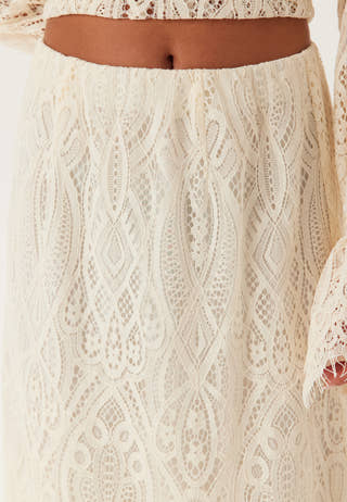 Lace Maxi Skirt