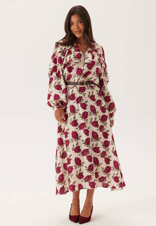 Printed Midi Skirt