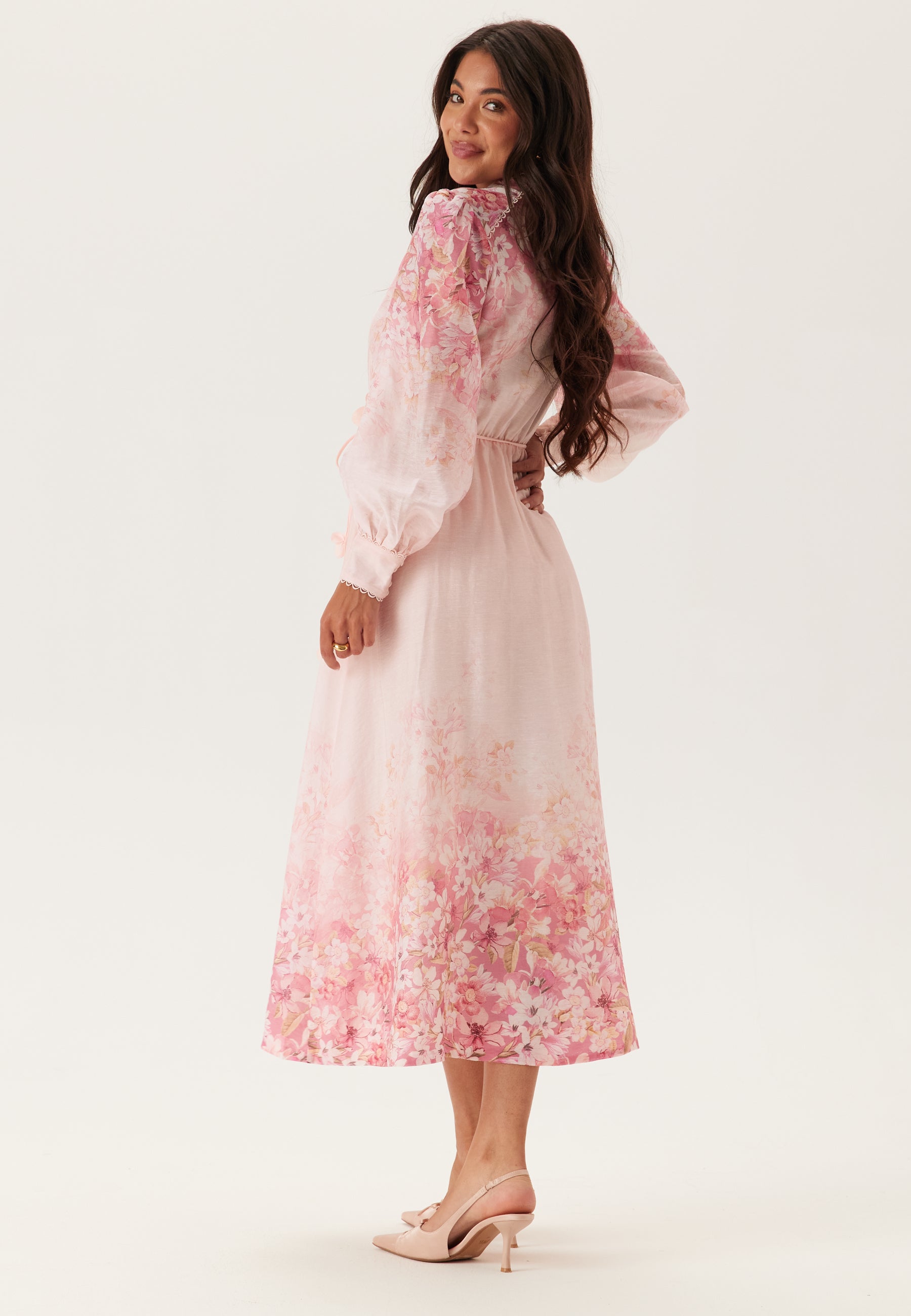 Forever new Courtney Placement Print Maxi – Bubbleroom