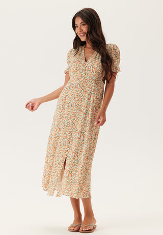 Safira Printed Midi Sun Dress