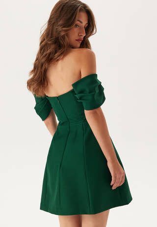 Forever new Sylvia Off Shoulder Mini Cocktail dresses Green Forever new Sylvia Off Shoulder Mini Cocktail dresses Green