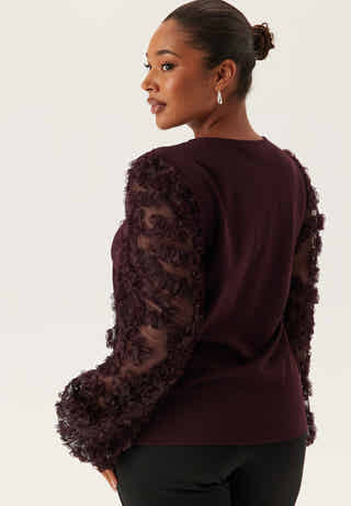 happy-holly-3d-floral-sleeve-v-neck-top-burgundy_924