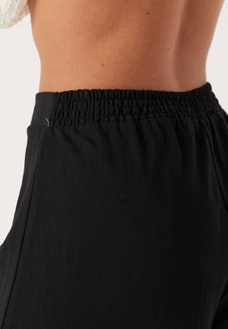 Ankle Soft Wide Leg Pants