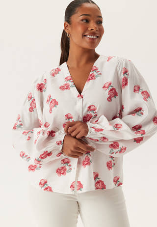 Balloon Sleeve Blouse