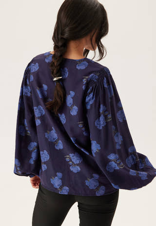 Balloon Sleeve Blouse