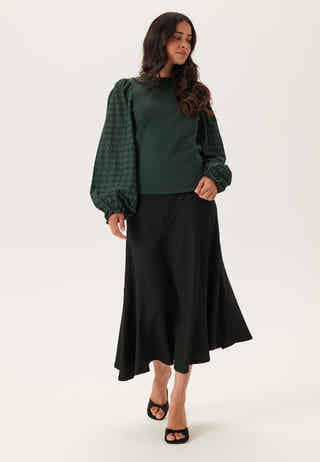 Broderie Anglaise Sleeve Top