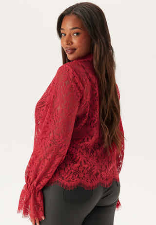 Buttoned Lace Shirt