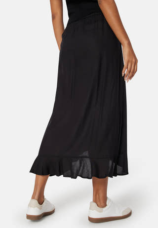 Front Wrap Viscose Skirt