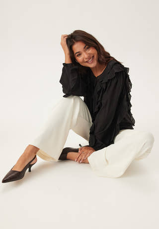 Frill Blouse