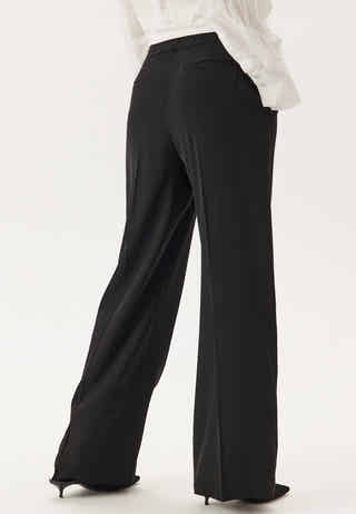 High Waist Wide Suit Pants