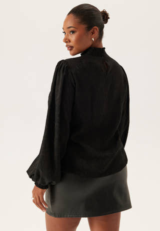 Jacquard Smock Blouse