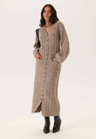 Knitted Cardigan Dress