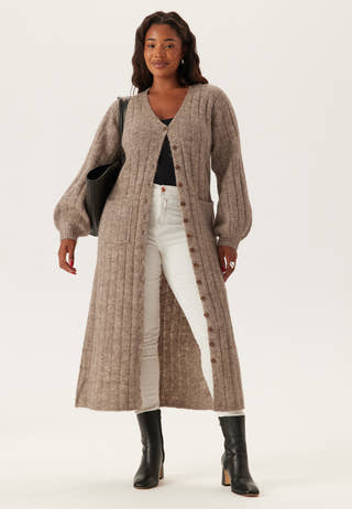 Knitted Cardigan Dress