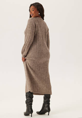 Knitted Cardigan Dress