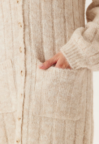 Knitted Cardigan Dress