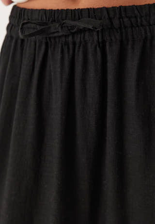 Linen Maxi Skirt