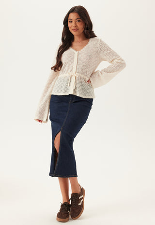 Peplum Lace Cardigan