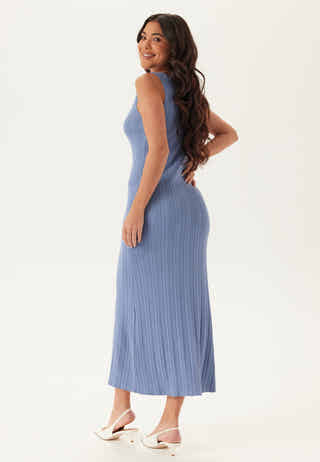 Rib Sculpted Knitted Dress