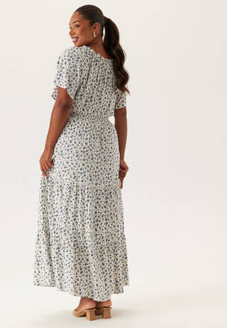 Smock Maxi Viscose Dress