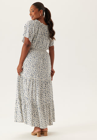 Smock Maxi Viscose Dress